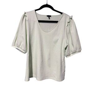Talbots Size L Women's Top | Soft Light Knit Coastal Prep Classic grandmacore